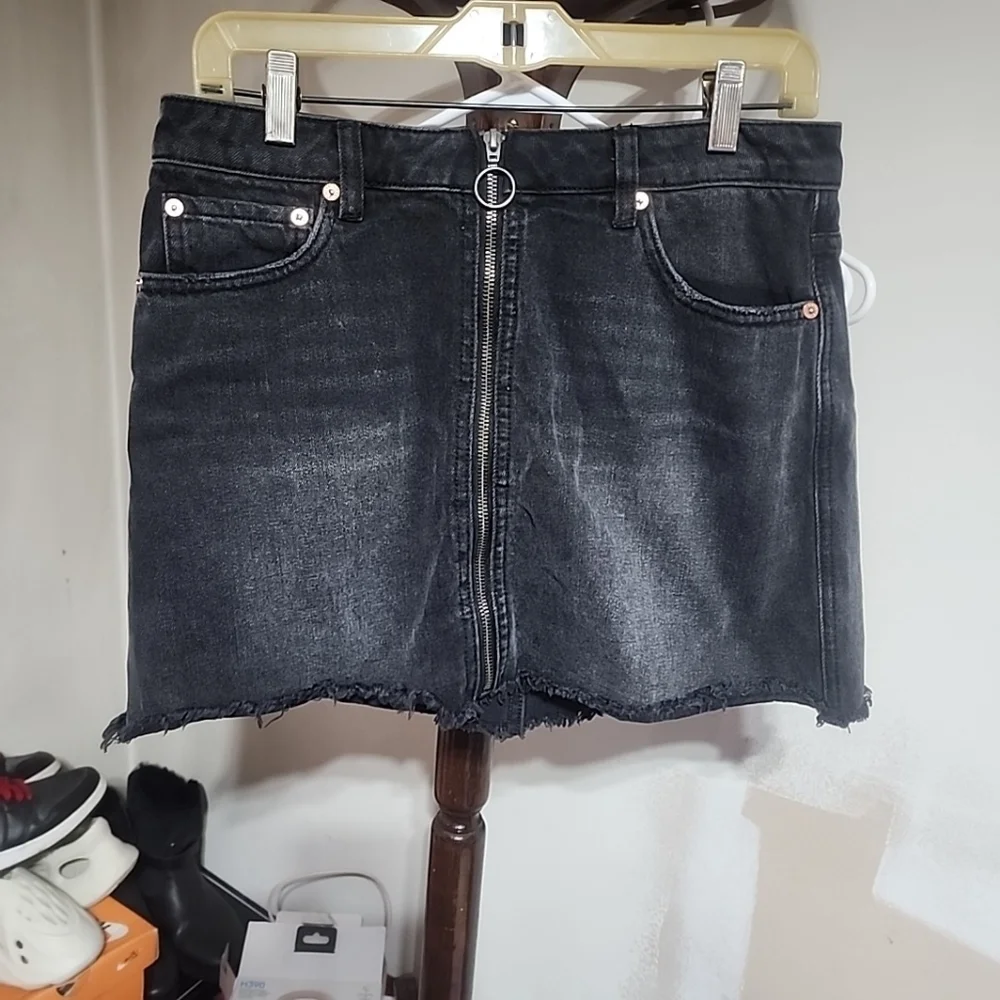 We The Free Denim Mini Skirt. Size 29